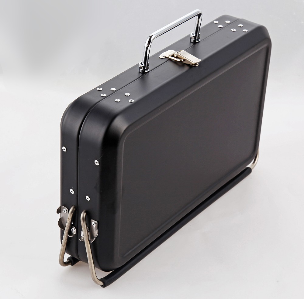 Suitcase Portable Camping Charcoal Bbq Grill KASSICO